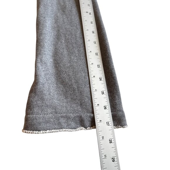 Anthropologie Millard Fillmore MF-13 Gray Cotton Long Coat M Boho Hippie Y2K - Picture 10 of 10